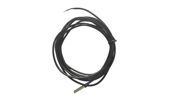 Kundenspezifischer NTC-Temperatursensor für die Temperaturmessung, Kunststoff-TPE-Gehäusematerial und kundenspezifische Kabellänge