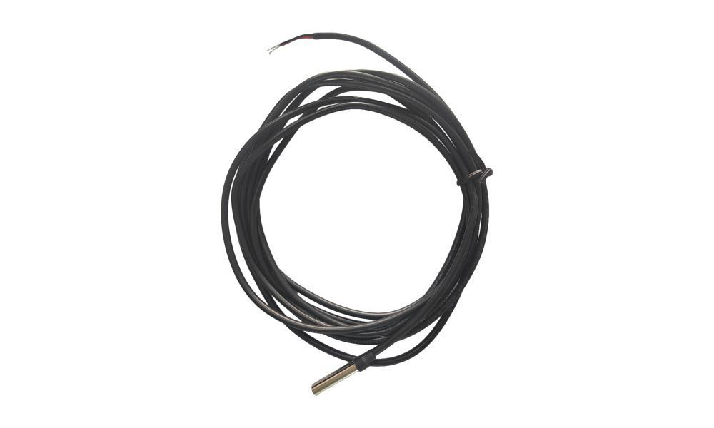 Kundenspezifischer NTC-Temperatursensor für die Temperaturmessung, Kunststoff-TPE-Gehäusematerial und kundenspezifische Kabellänge